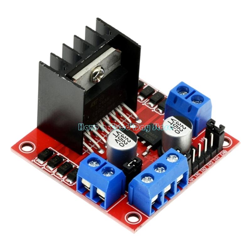 Motor Driver L298N - Módulo driver L298N controle motor 462D