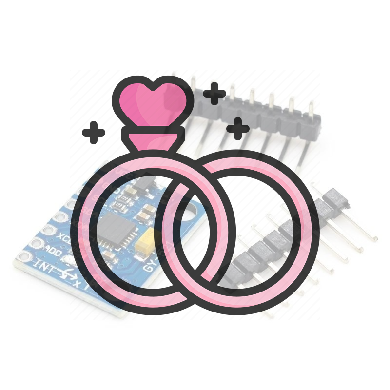 Accelerometer Mpu6050 - 1 Conjunto MPU6050 GY-521 Acelerômetro e