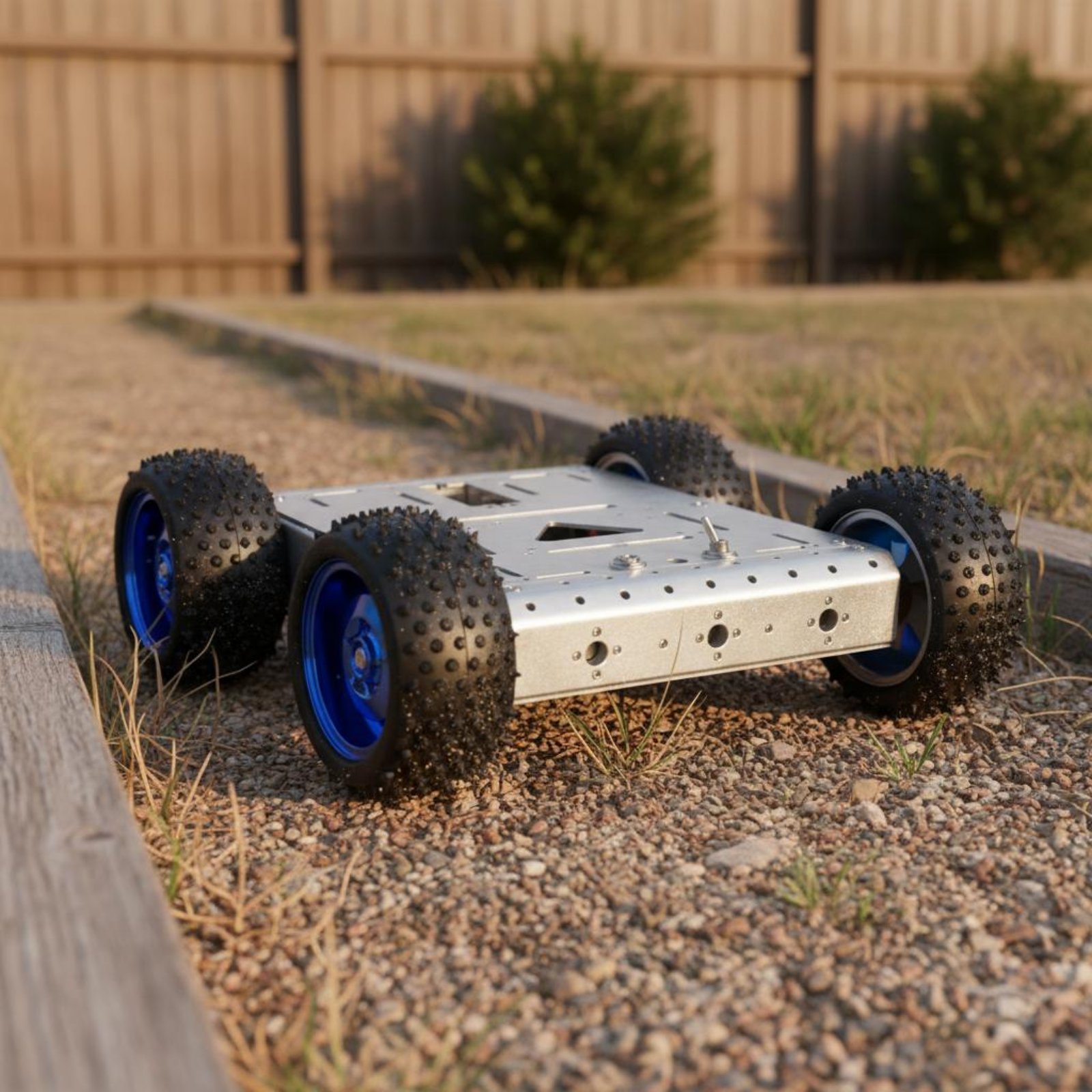Robot Wheel - Chassi de Carro Inteligente 4WD com
