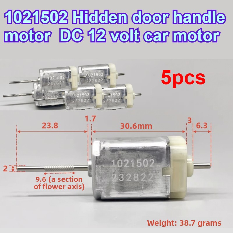 Dc Motor - 5 Peças 1021502 Motor de Maçaneta
