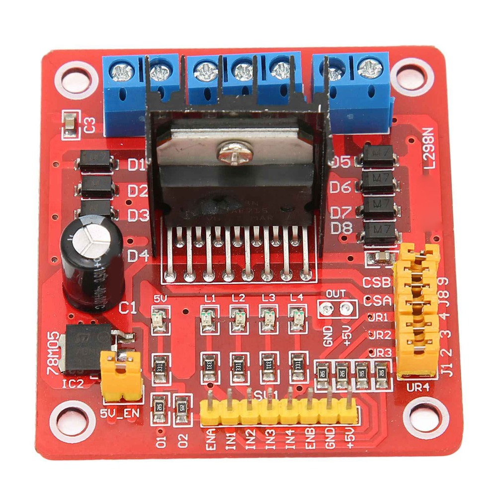 Motor Driver L298N - Módulo Driver de Motor de Passo
