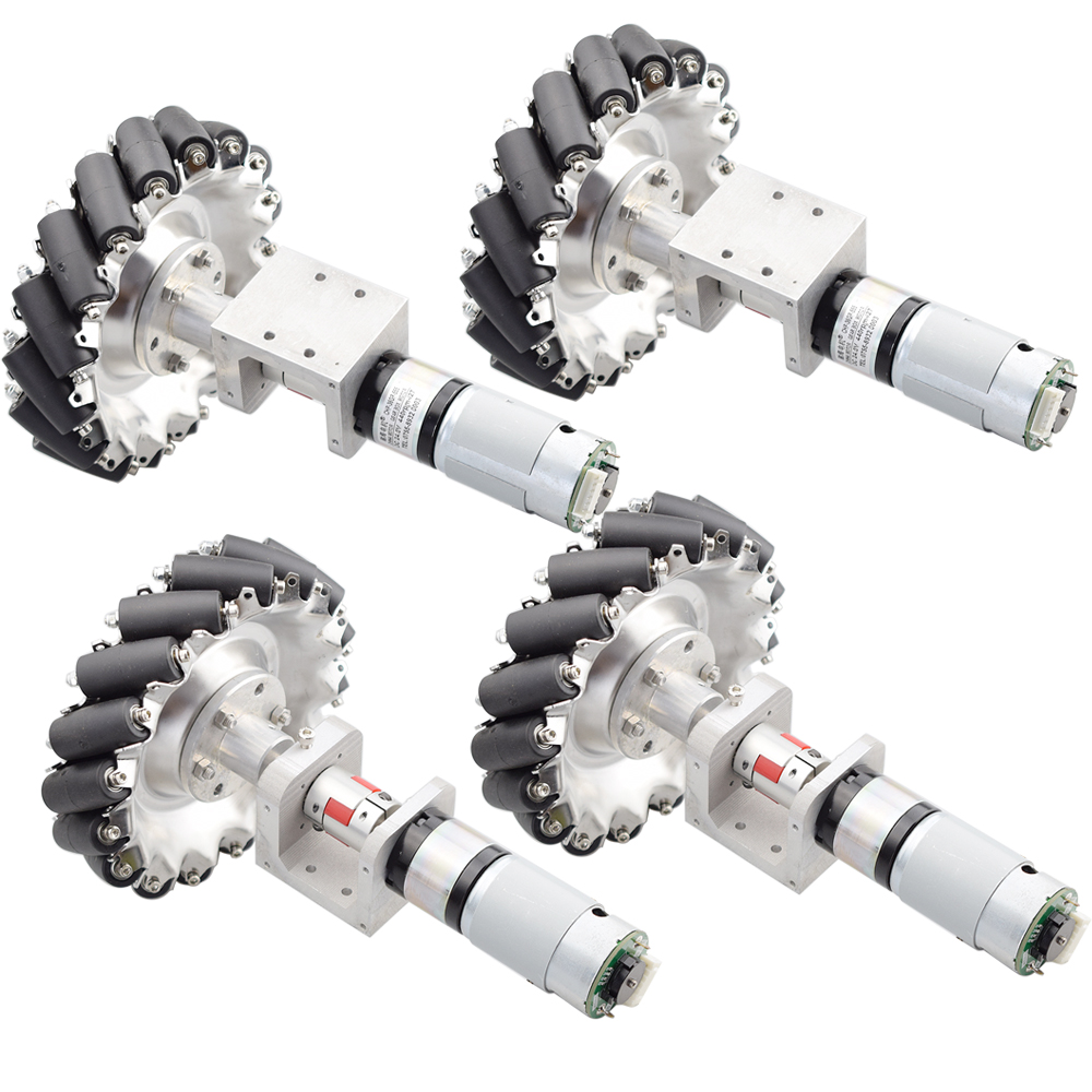 Omni Wheel - 1 Conjunto de Roda Omni Mecanum