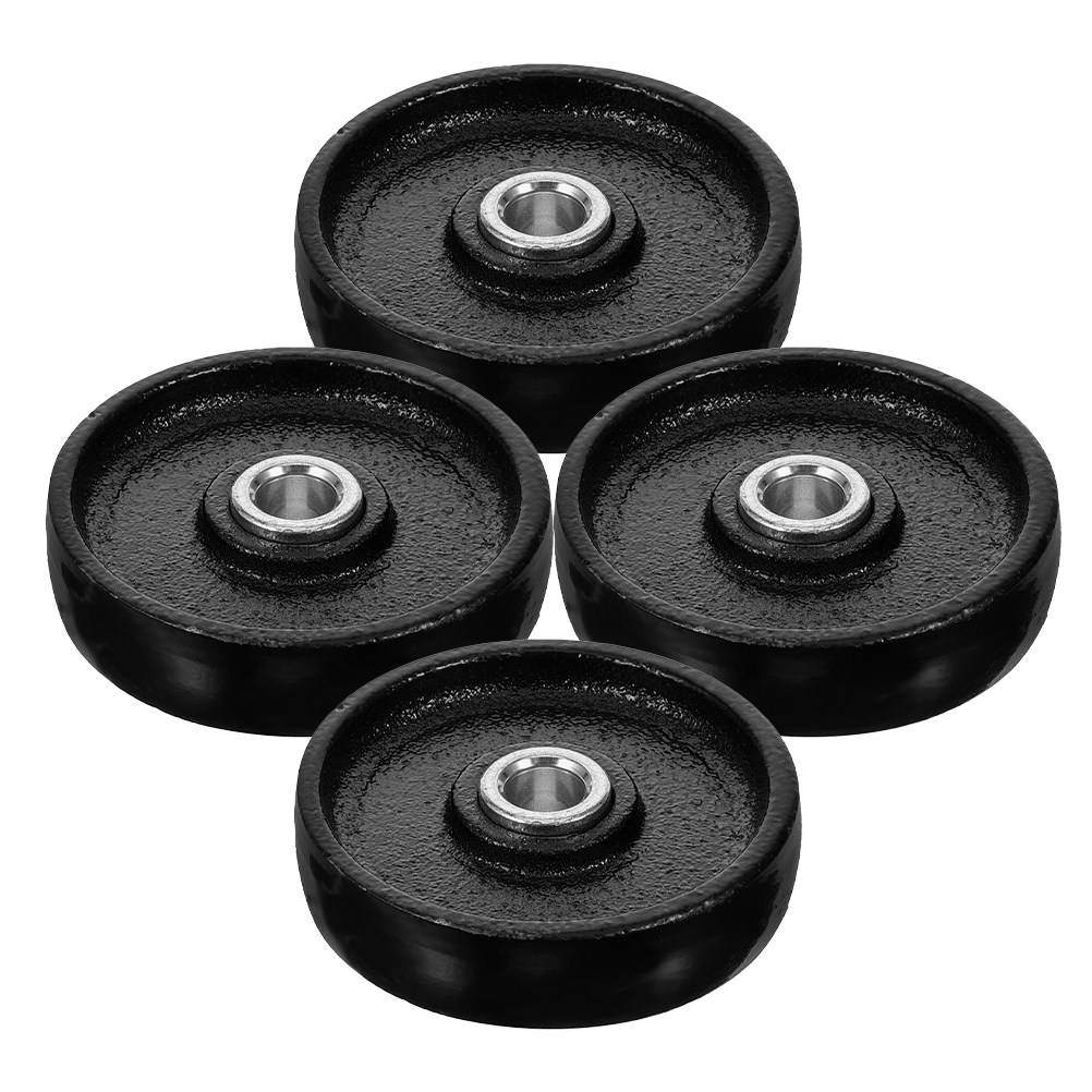Caster Wheel - 4 Peças Rodas Dianteiras para Macaco