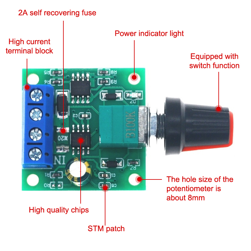 Controlador de Velocidade de M - Dc Motor avaliação e preço