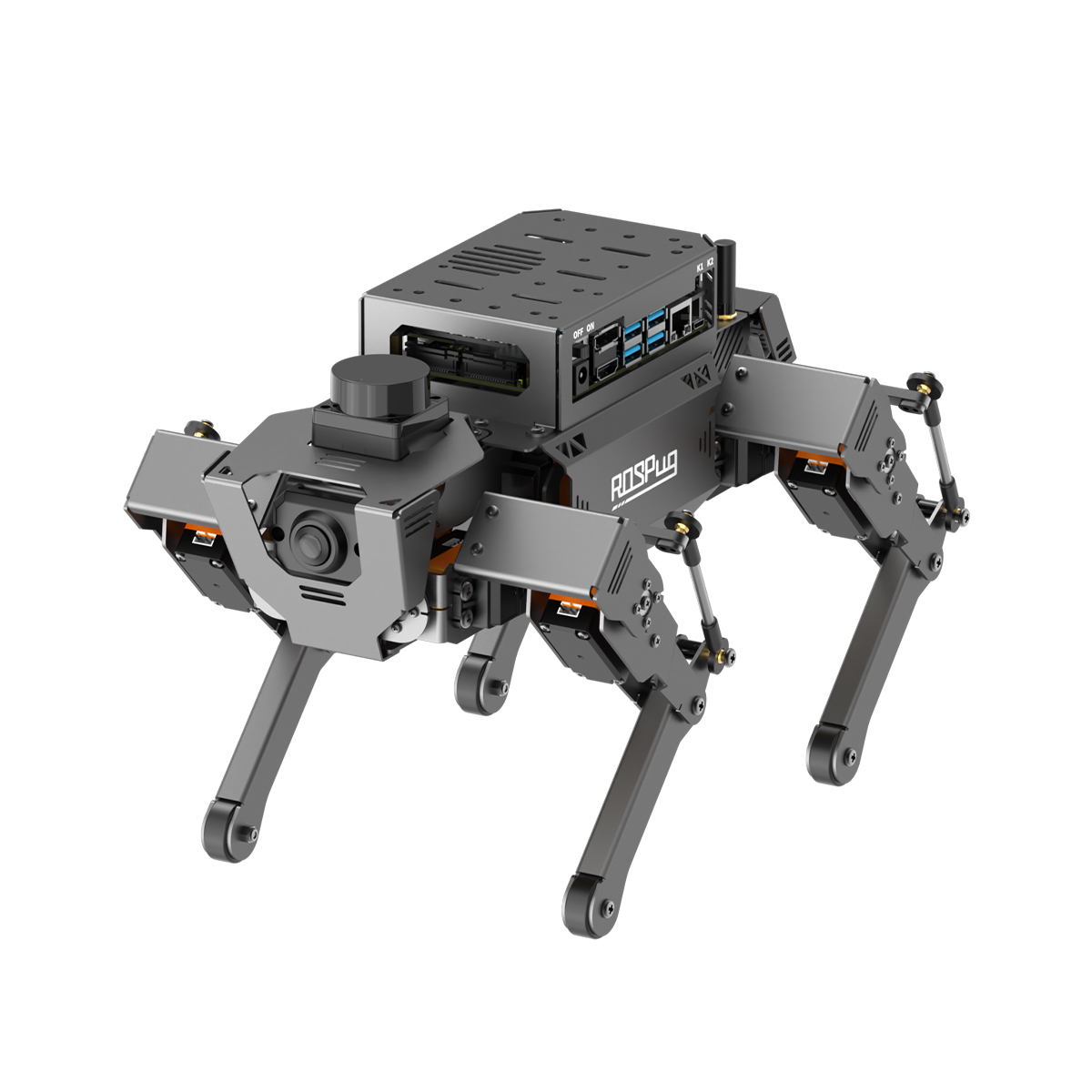 NOVO Robô Cão Quadrúpede ROS H - Robot Kit avaliação e preço