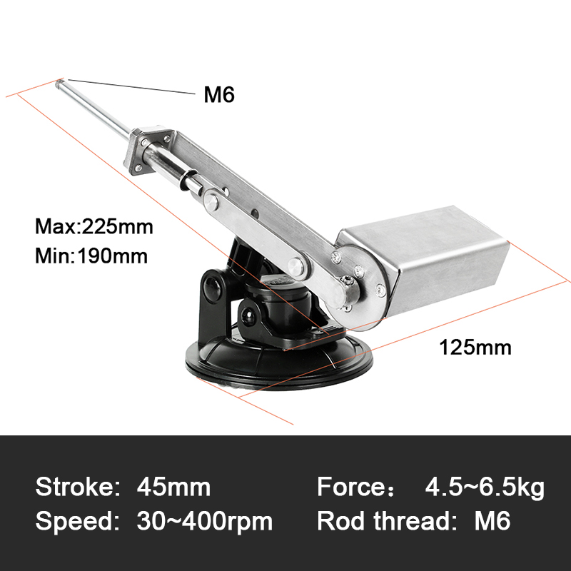 Atuador Linear Telescópico DC  - Geared Motor avaliação e preço