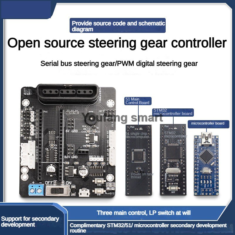 Controlador de Servo PWM de 6  - Robot Arm Kit avaliação e preço