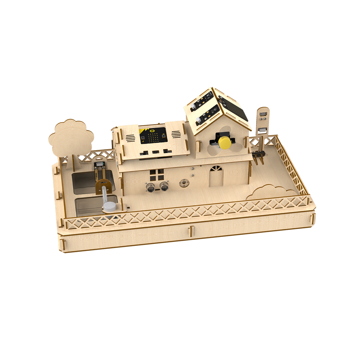 Kit de Casa Inteligente IoT Hi - Microbit Robot avaliação e preço