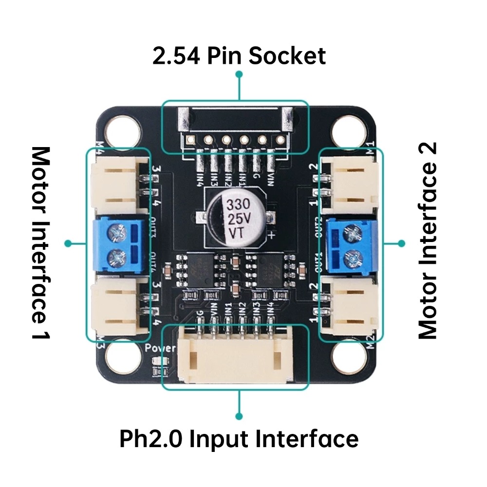 Kit de Motor e Driver 4 TT par - Motor Driver L298N avaliação e preço