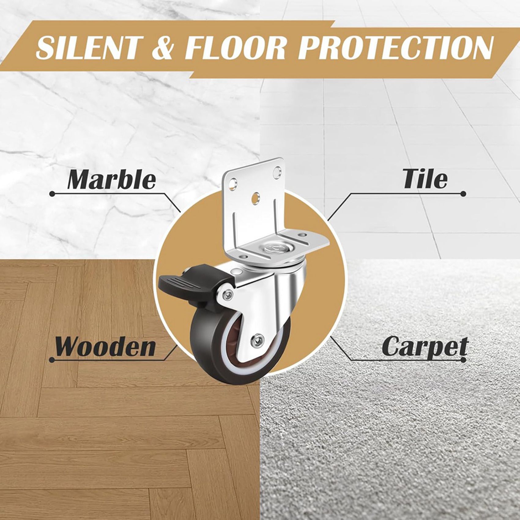 Rodízios TFORU com montagem la - Caster Wheel avaliação e preço