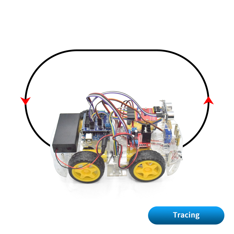 Kit de chassi de carro robô in - Tracked Robot Chassis avaliação e preço