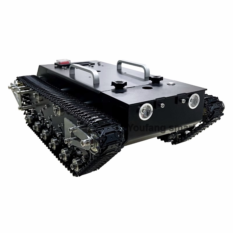 30kg de carga rc tanque chassi - Tracked Robot Chassis avaliação e preço