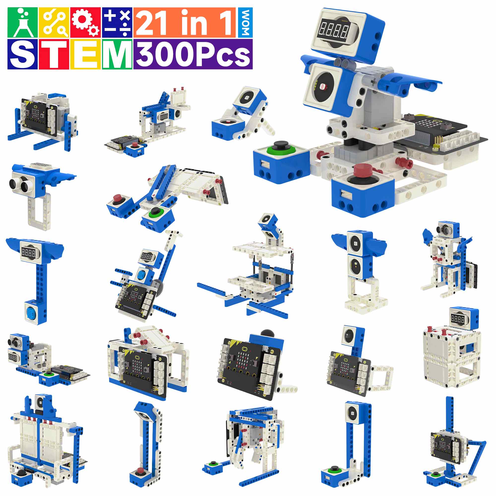 21 em 1 kit de robótica microb - Microbit Robot avaliação e preço