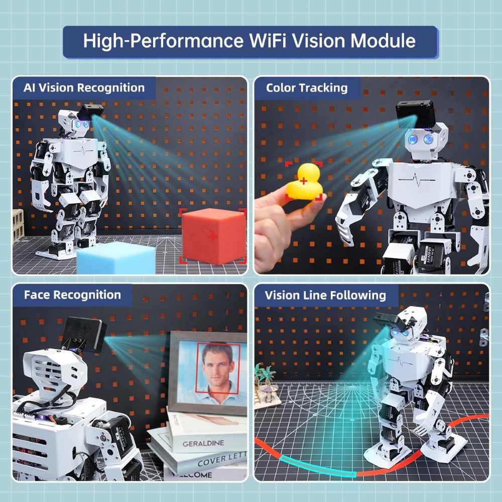Robô Humanoide Hiwonder Tonybo - Robot Kit avaliação e preço