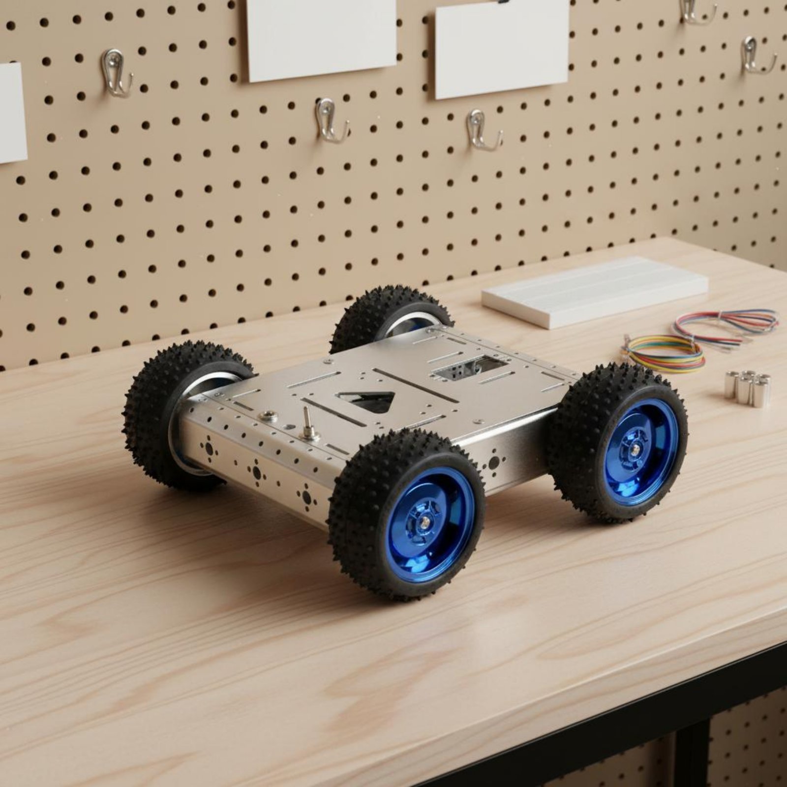 Chassi de Carro Inteligente 4W - Robot Wheel avaliação e preço