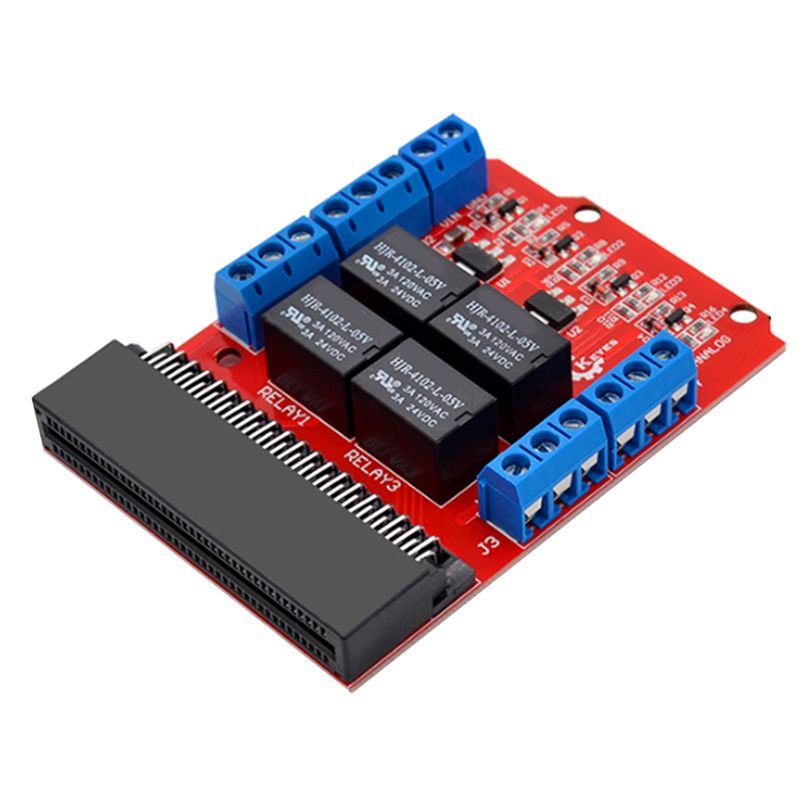 Módulo de Relé de 4 Canais A64 - Microbit avaliação e preço