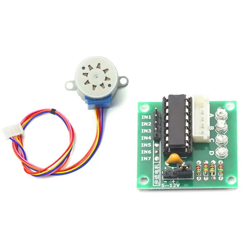 1 peça 28byj4 motor de passo u - Uln2003 Driver avaliação e preço