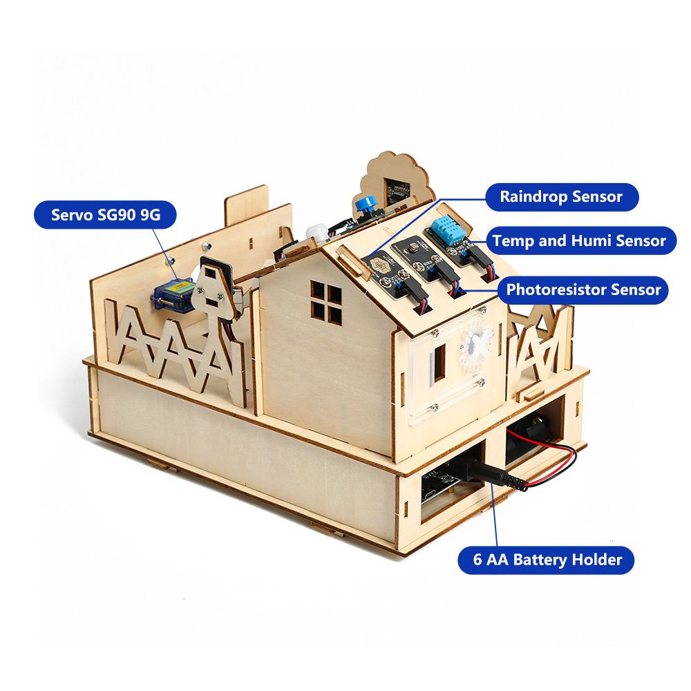ACEBOTT-DIY Smart Home Kit par - Microbit Robot avaliação e preço