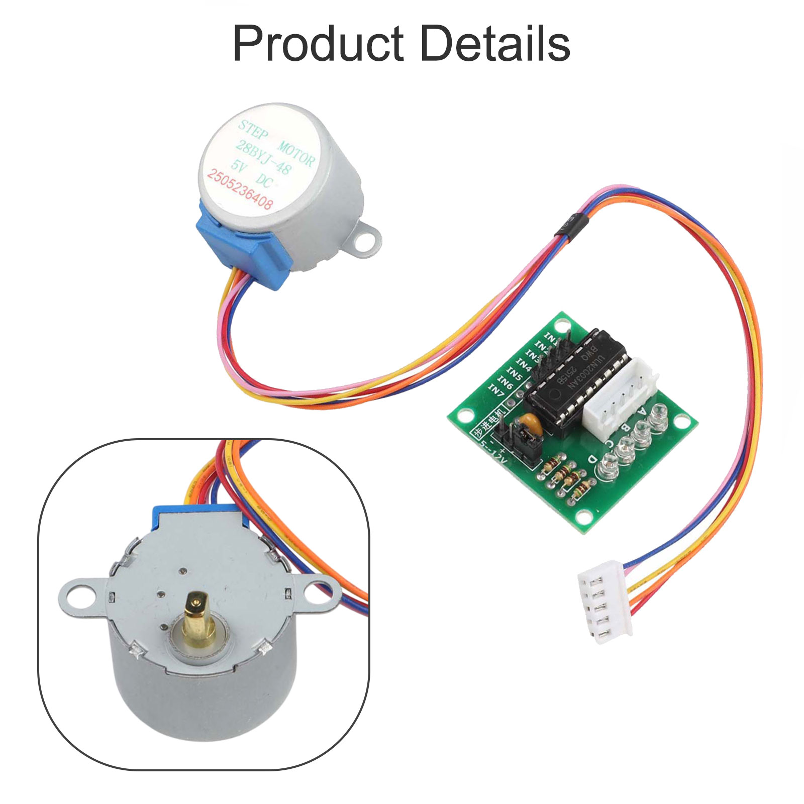 Motor de Passo 5V 28mm com Pla - Uln2003 Driver avaliação e preço
