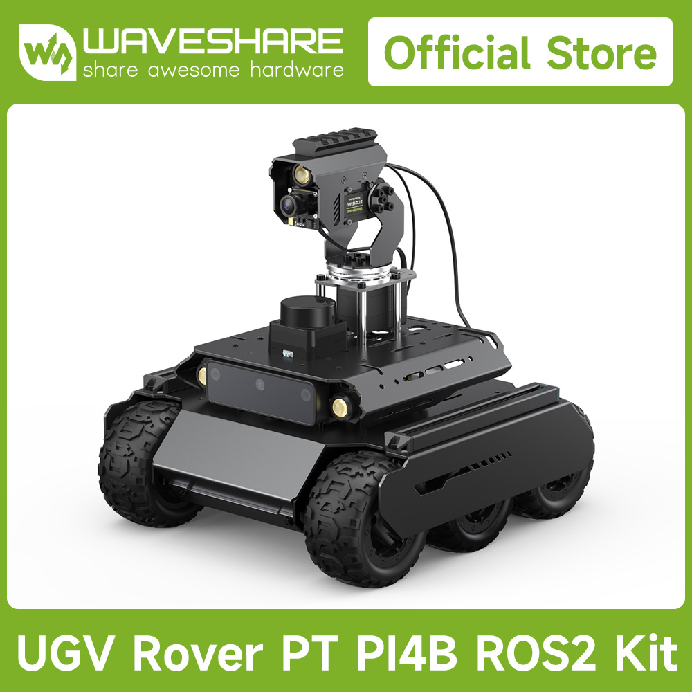 Waveshare Rover ROS 2 Robô 4WD - Robot Wheel avaliação e preço