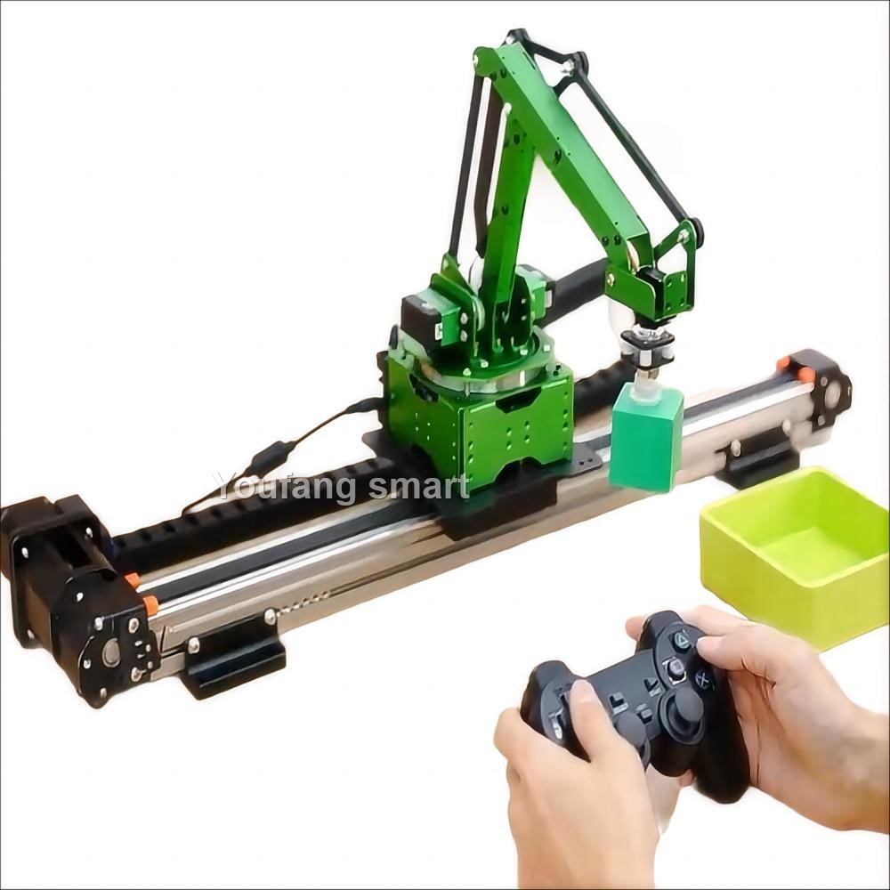 Braço robô de 5 eixos com tril - Robot Arm Kit avaliação e preço